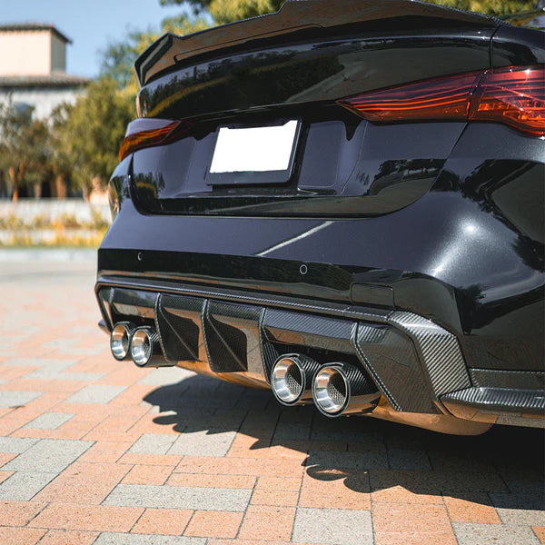 DRY CARBON DIFFUSER TRIM