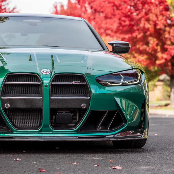 DRY CARBON FIBER V STYLE FRONT GRILLE