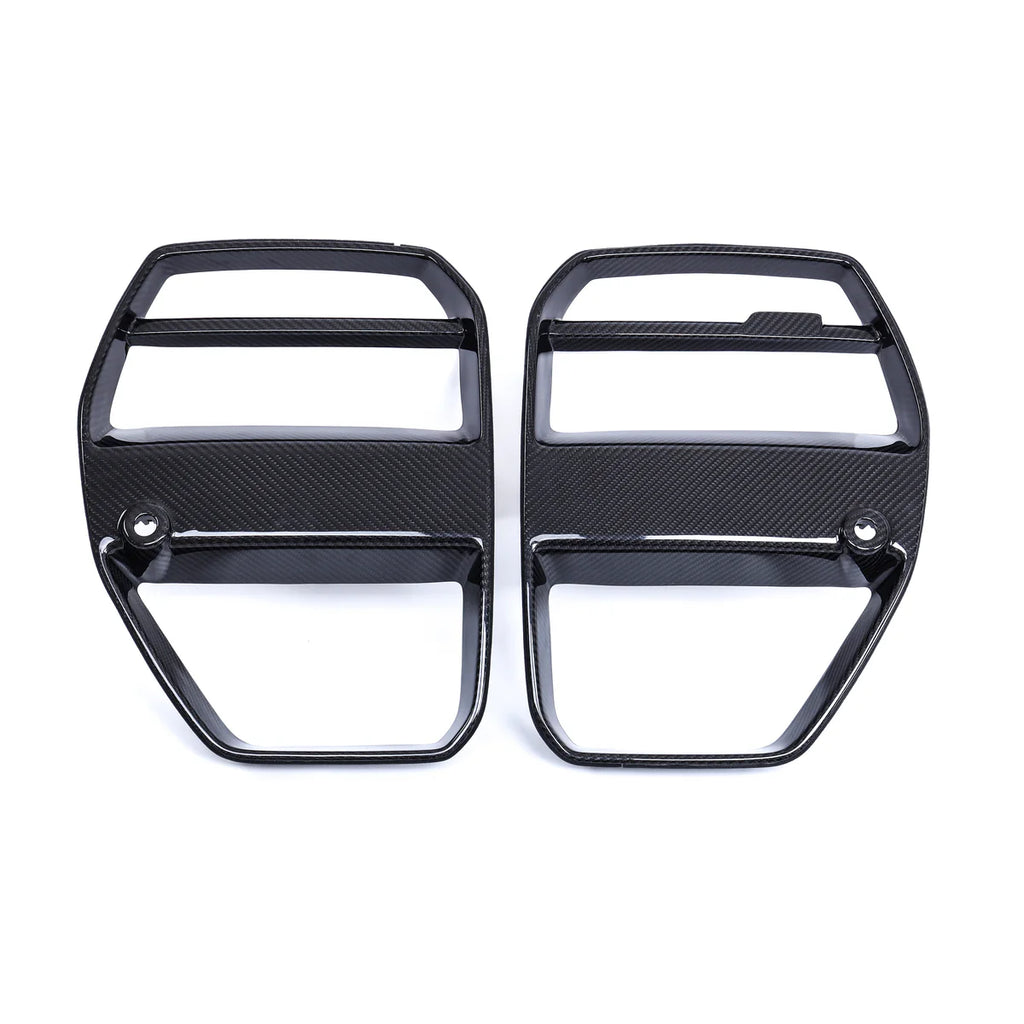 DRY CARBON FIBER V STYLE FRONT GRILLE