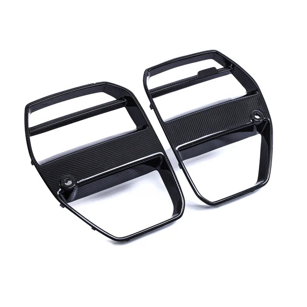 DRY CARBON FIBER V STYLE FRONT GRILLE