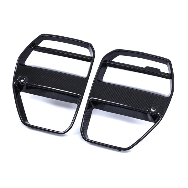 DRY CARBON FIBER V STYLE FRONT GRILLE