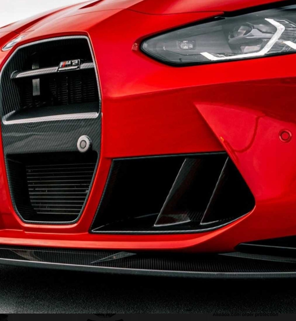 DRY CARBON FIBER DUAL SLAT AIR DUCTS