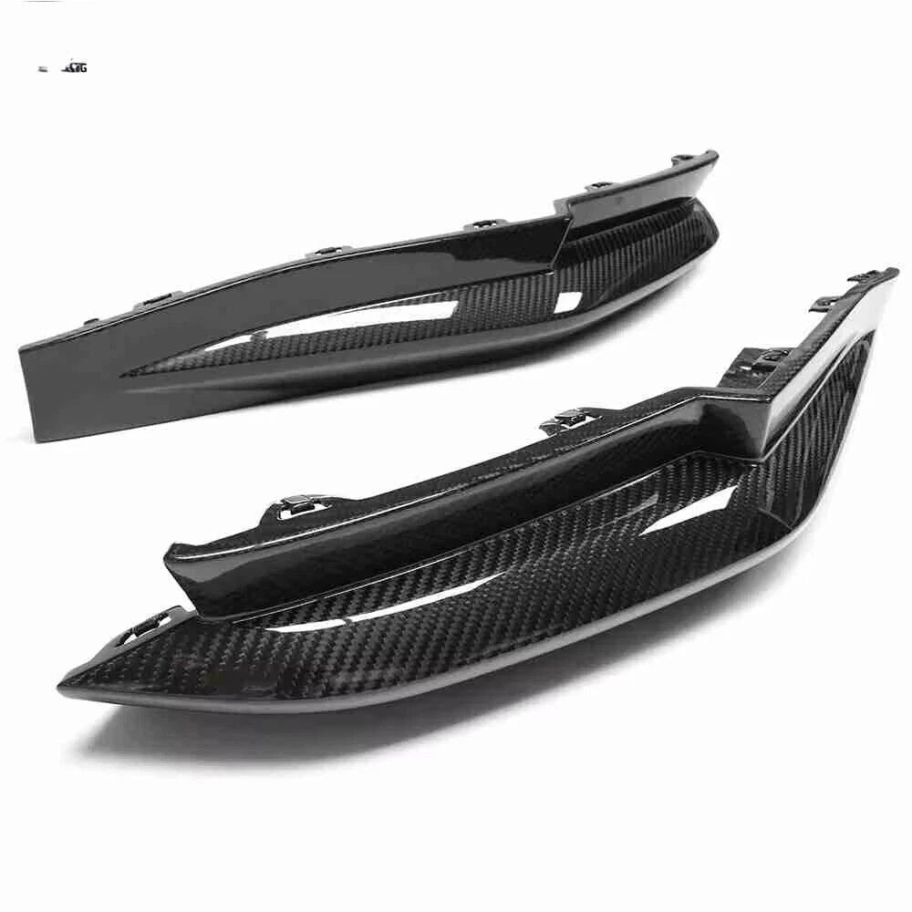 DRY CARBON OEM STYLE REAR SIDE SPLITTER G82