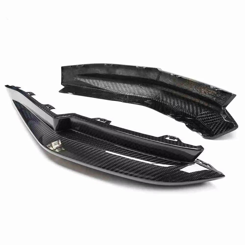 DRY CARBON OEM STYLE REAR SIDE SPLITTER G80