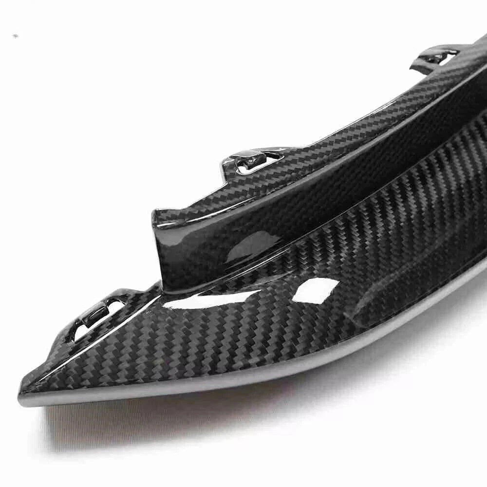 DRY CARBON OEM STYLE REAR SIDE SPLITTER G80